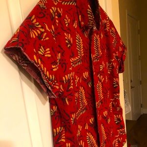 J. Crew Tribal Print Short Sleeve Shirt